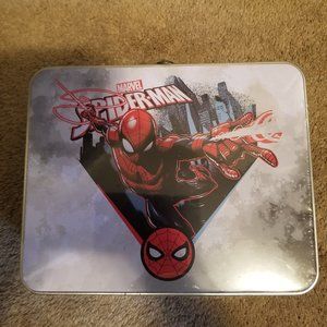 Marvel Spider-man Vintage Style Lunchbox Collector Gift Set